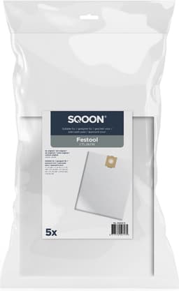 SQOON® Stofzuigerzakken Geschikt voor Festool CT / CTL / CTM26 & CT / CTL / CTM36 - 5 Stuks — thumbnail 2