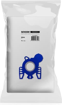 SQOON® Stofzuigerzakken Geschikt voor Miele GN, classic C1 complete C2/C3 + 1 filter - 10 Stuks — thumbnail 1