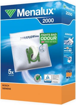 Menalux 2000 - 5 stuks - Stofzuigerzak geschikt voor Bosch en Siemens — thumbnail 2