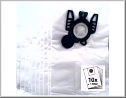 Miele G/H/N Microfleece 3D Stofzuigerzakken - 10 Stuks + 1 Filter — thumbnail 2