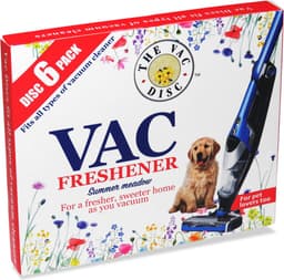 6x 'Summer Meadow' stofzuiger verfrisser geur schijven - ook voor dierenliefhebbers - geurstaafjes alternatief — thumbnail 1