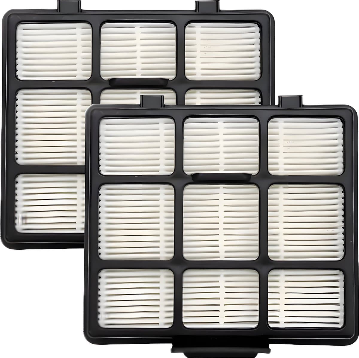 2x HEPA Filter geschikt voor Inventum ST306, ST307, ST308 vervangt onderdeel nummer 21200900120 en 21200900010 — afbeelding 1
