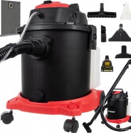 Ariko Industriële Was stofzuiger 1600W - 3 In 1 Tapijtreiniger - 20 Liter - Was & Blaasfunctie - 6 Mondstukken - 5.5 Liter Schoonwater 3.5 Liter Wasmiddelreservoir — thumbnail 1