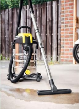PARKSIDE®  Premium Nat-/droogzuiger  - Krachtige multifunctionele stofzuiger - Ook te gebruiken als Blazer -  Extra stil - RVS Tank  - 1400 W - 23 Liter - Nat en droog - Waterzuiger - Alleszuiger -  Bouwstofzuigers — thumbnail 5