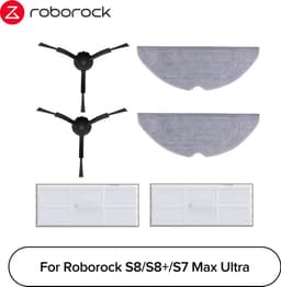 Roborock Originele Robotstofzuiger Onderdelen-Accessoires Kit-Voor Roborock S8/S8+/S7 Max Ultra-Wasbare Filter2, Dweildoek2, Zijborstel*2 — thumbnail 3