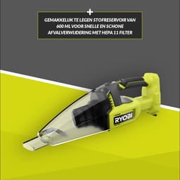 Ryobi RHV18-0 One+ 18V Accu Handstofzuiger body - 0,6L — thumbnail 2