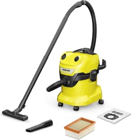 Kärcher WD 4 V-20/5/22 Nat- en Droogzuiger - 1000 W - 20 liter - Vlakfilter — thumbnail 1