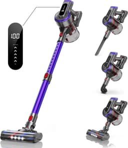 Laresar Buture Draadloze Steelstofzuiger 450w zonder zak Met Touch Display — thumbnail 1