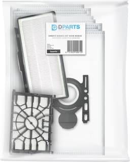 10x Dparts G-ALL stofzuigerzakken - 1 HEPA filter - 1 motorfilter - geschilkt voor Bosch In'genius - Ingenius - nr. 00579421 - 00647753 - 00577303 - BBZ154HF - BBZ41FGALL — thumbnail 2