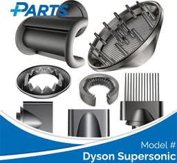 Dyson Supersonic Opzetstukken/Accessoireset van Plus.Parts® geschikt voor Dyson - 7 delig! — thumbnail 1