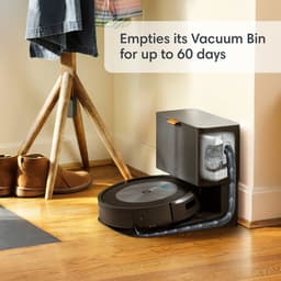 iRobot Roomba Combo j5+ Robotstofzuiger met Dweilfunctie - Objectdetectie en vermijding - Leegstation - Ideaal voor Huisdieren - j5578 — thumbnail 3