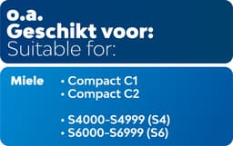 10x Dparts stofzuigerzakken en 1 HEPA filter geschikt voor Miele FJM - met motorfilter - HyClean 3D Efficiency - Compact C1 C2 - S4000-4999 (S4) - S6000-6999 (S6) - hepafilter stofzuigerfilter SF AA 50 Active AirClean uitblaasfilter — thumbnail 3