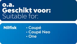 10x Dparts stofzuigerzakken en 1 HEPA filter geschikt voor Nilfisk One en Coupe Neo series - EPA 10 stofzuigerfilter hepafilter H10 - nr. 78601000 - 107414332 — thumbnail 3