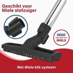 DEGG® - Parketborstel / Zuigmond - Natuurhaar - Geschikt voor Miele - 35MM — thumbnail 4