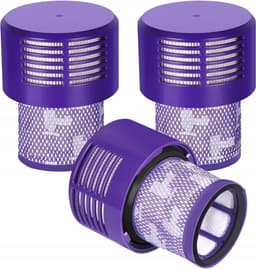 3 x Wasbaar filter vervanging voor de Dyson V10 Cyclone, Dyson V10 Absolute, Dyson V10 Animal stofzuiger. Vervanging voor filter 969082-01, 3 stuks. Een vervanging die net zo goed is als het origineel. — thumbnail 2