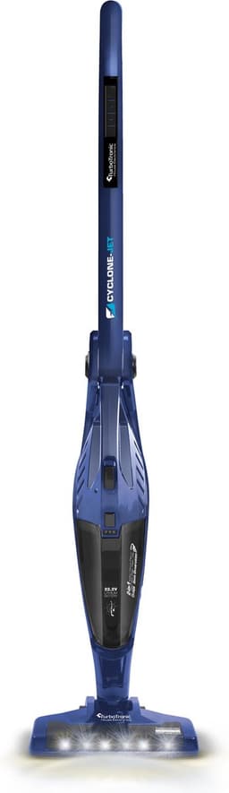 TurboTronic TT-FG6 2-in-1   Steelstofzuiger met flexibele arm - ingebouwde kruimeldief - Blauw — thumbnail 1