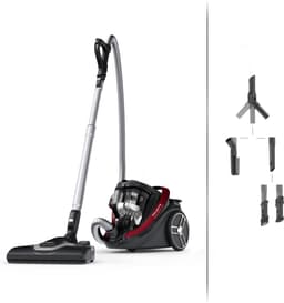 zakloze stofzuiger 500w 59db rood/zwart - rowenta - RO7933EA — thumbnail 1