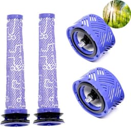 XL Set HEPA - Pre- & Post Filter geschikt voor Dyson V6 - Accessoires. — thumbnail 1