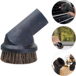 Stofzuiger Plumeau set 32mm + 35mm Stofzuigermond geschikt voor Miele, Bosch, Siemens, Philips, Nilfisk, AEG, Inventum, Bestron, Karcher, Numatic stofzuiger - Zacht en Hard - Universeel Meubel Kleine zuigmond borstel mondstuk accessoire hulpstuk — thumbnail 2