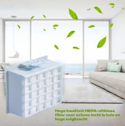 4x HEPA-uitblaasfilter geschikt voor Bosch BBZ156HF - GL-30 (BGL3 BGL3A BGL3B BGL3C) zoals BBZ156HF Siemens Accessoires Vervanging Onderdeel — thumbnail 4