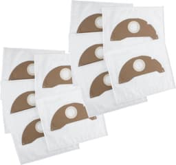 10x Stofzuiger zakken & 2 Filters geschikt voor Kärcher WD2250 A2004 A2054 MV2 WD2 6.904-322 Synthetisch Nat Droog — thumbnail 3
