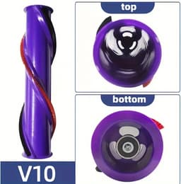 Vervangende Opzetborstel Geschikt voor Dyson V10 – Carbonvezel Rollerborstel – Compatibel met Dyson V10 Draadloze Stofzuiger – Accessoire voor Effectieve Schoonmaak — thumbnail 1