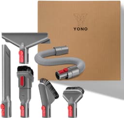 YONO Opzetstuk Accessoires Set XL geschikt voor Dyson V16/V15/V11/V10/V8 - Mondstuk - Zuigmond - Borstel - Onderdelen Steelstofzuiger - Accessoires — thumbnail 5