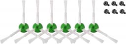 6 x zijborstel - kwmobile - geschikt voor Roomba e5/ i7 en i7+ robotstofzuiger reserve vervangingsonderdelen set - Compatibel met Roomba e5/ i7 en i7+ robotstofzuiger - 6 Borstels — thumbnail 3