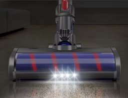 Stofzuigermond - Geschikt voor Dyson steelstofzuiger - Dyson V15 - V10 - V8 - V7 - Led - Universele Stofzuigermond - Zachte Borstel - Parketborstel — thumbnail 2