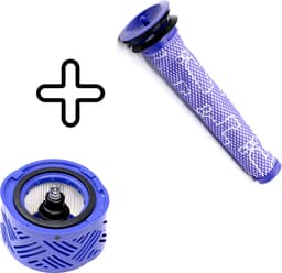 JGR Filter set voor Dyson V6 Steelstofzuiger - Voor Filter & Motor Filter - 1x Pre en Post Filter – Wasbaar — thumbnail 1