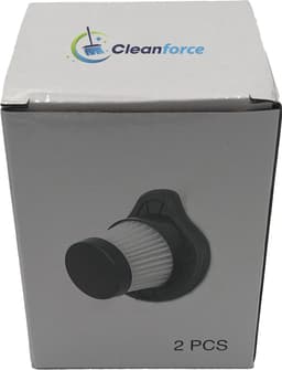 Cleanforce HEPA filter voor Kruimelzuiger - Set van 2 Stuks - Wasbare HEPA filter — thumbnail 4