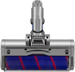 ZENC® Zuigmond Geschikt Voor Dyson V15, V11, V10, V8 & V7 Steelstofzuiger - Zachte Borstel - Vloerborstel Met 4 LED Lampen - Opzetstuk - Mondstuk - Stofzuigeraccessoires - Grijs — thumbnail 5