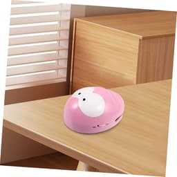 Mini Bureaustofzuiger - Kruimeldief Bureau - Werkplek Schoonhouden - Stil Werking - 11 x 11 x 11 cm - Roze — thumbnail 2