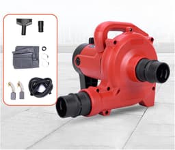 Krachtige Blaasventilator - Stofzuiger Blower - Werkplaats Reinigen - Industriële Kwaliteit - 1200W Vermogen - Nylon — thumbnail 4