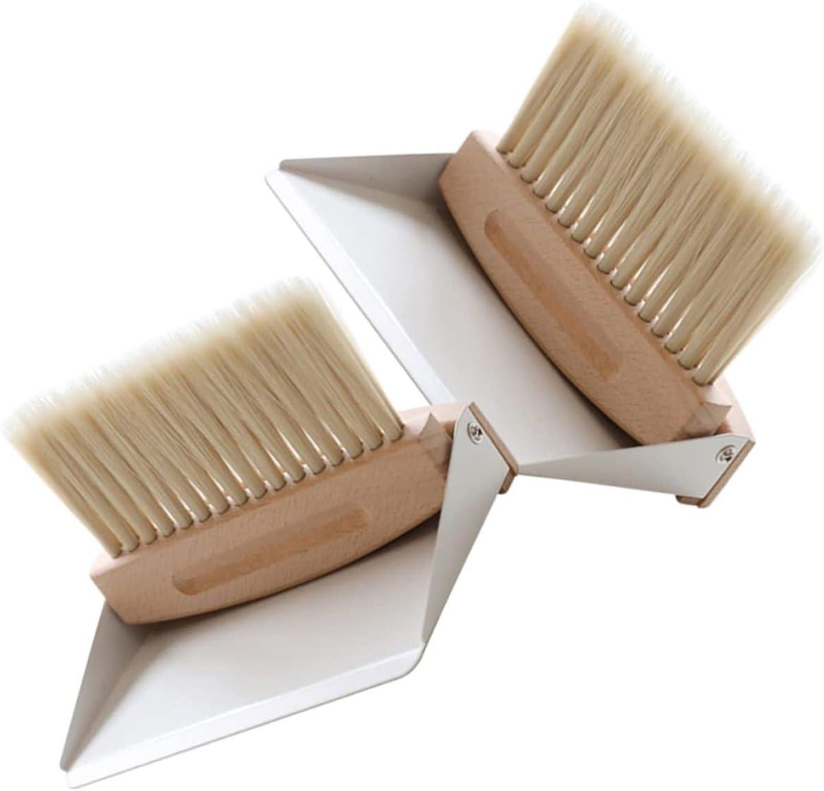 Mini Bezem Stofblik - Reinigingsset - Detail Reiniging - Compact Ontwerp - 2 Stuks - Diverse Kleuren — afbeelding 1