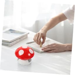 Mini Stofzuiger - Kruimelzuiger Bureau - Tafel Schoonmaken - Laag Geluidsniveau - 115 Gram - Rood — thumbnail 2