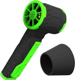 Draagbare Luchtblazer - Elektrische Stofdoek - Stof Verwijderen - Traploze Snelheid - 4000mAh Batterij - Zwart — thumbnail 3