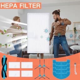 Geschikt voor de robotstofzuigers Ultenic D10, T10 Lite, Proscenic Q8/Q8 Max en Dreame Mova E10. — thumbnail 4