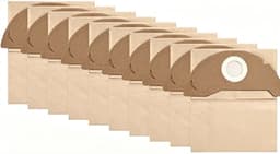 10 stuks stofzuigerzakken - voor Kärcher WD2 MV2 WD 2.200 WD2250 A2004 A2054 A2099 6.904-322.0 - Vervang de filterzak — thumbnail 1