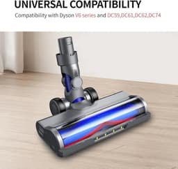 Vervangende borstelkopmotoren Geschikt voor Dyson V6 stofzuigers DC59, DC61, DC62 en DC74 modellen met harde vloeren. — thumbnail 2