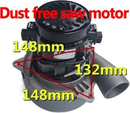 Stofzuiger Motor - Zaagmotor Waterabsorptie - Apparaten Repareren - Universeel 1200 - 100 Gram - Speciale Mot — thumbnail 2