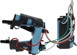 Stofzuigeraccu - Vervangende batterij - Huishouden schoonmaken - Kortsluiting beveiligd - 2000 mAh - Zwart/Blauw — thumbnail 5