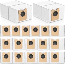 18 stuks stofzakken - voor de Eufy Omni C20 C10 robotstofzuiger - vervangende zakken met een grote capaciteit — thumbnail 1