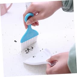 Mini Bezem en Stoffer - Desktop reiniger - Kleine ruimtes schoonmaken - Compact handvat ontwerp — thumbnail 3
