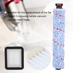 Allecto - Vervangingsset voor Bissell Crosswave: Rollerborstel en Filter voor Optimaal Schoonmaken — thumbnail 2
