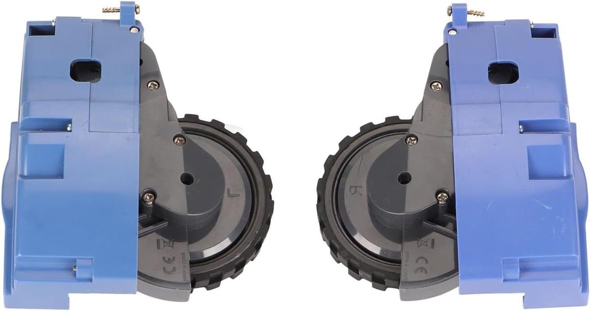 Wielmodules Stofzuiger - Reserveonderdelen Robot - Robot Onderhoud - Duurzaam ABS Rubber - 12 x 6 x 10.5 cm - Blauw — afbeelding 1