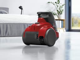 Zakloze Stofzuiger - Cilinderstofzuiger Handbediend - Efficiënt Huis Reinigen - 4-Traps Filtratie - 1.8 Liter Reservoir - Rood — thumbnail 5