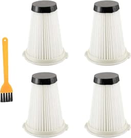 4 x Filter voor Draadloze Handstofzuiger, Compatibel met Einhell TE-SV 18 Li, Accessoires voor Effectieve Stofverwijdering en Schone Lucht — thumbnail 1