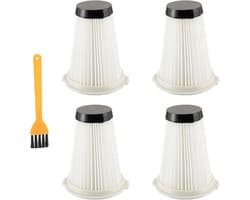 4 x Filter voor Draadloze Handstofzuiger, Compatibel met Einhell TE-SV 18 Li, Accessoires voor Effectieve Stofverwijdering en Schone Lucht