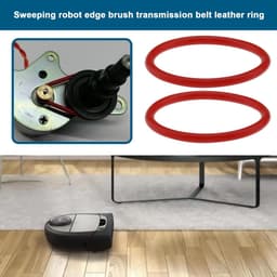 Allecto - Zijborstel O-ring aandrijfriem - 10 stuks - Duurzaam rubber - Vervangingsriem - Compatibel met Neato Botvac - Voor optimale stofzuiger pr... — thumbnail 5